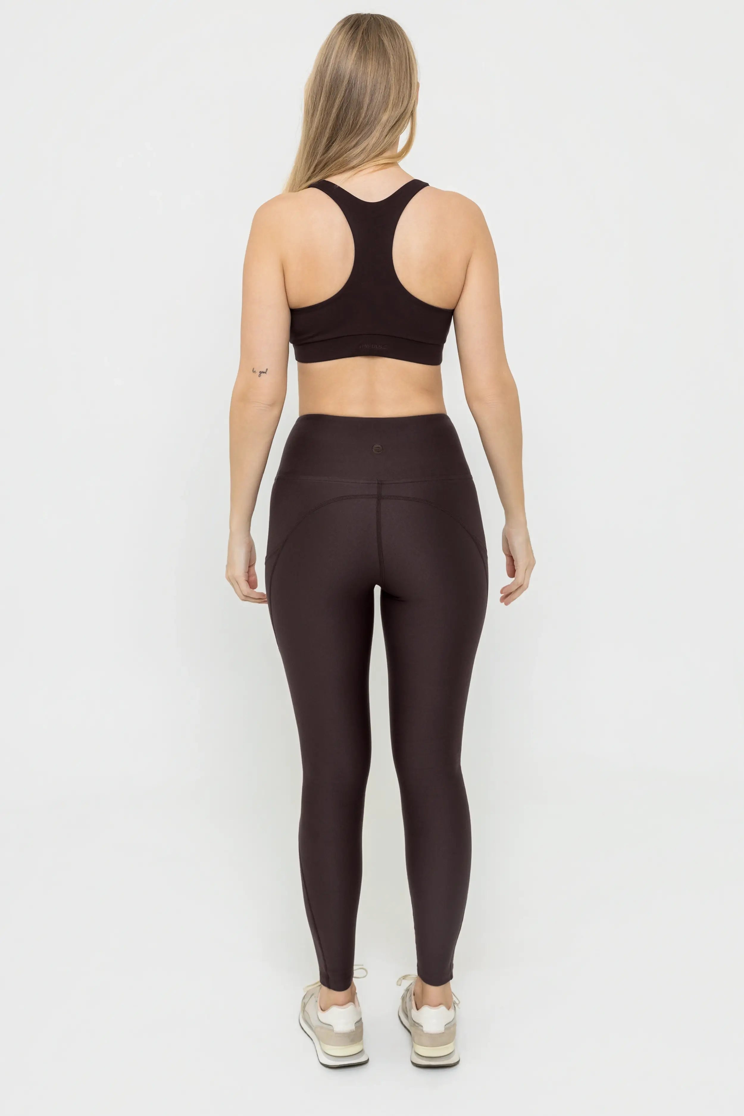 Original Tencel Leggings with Side Pockets Cocoa Brown 2