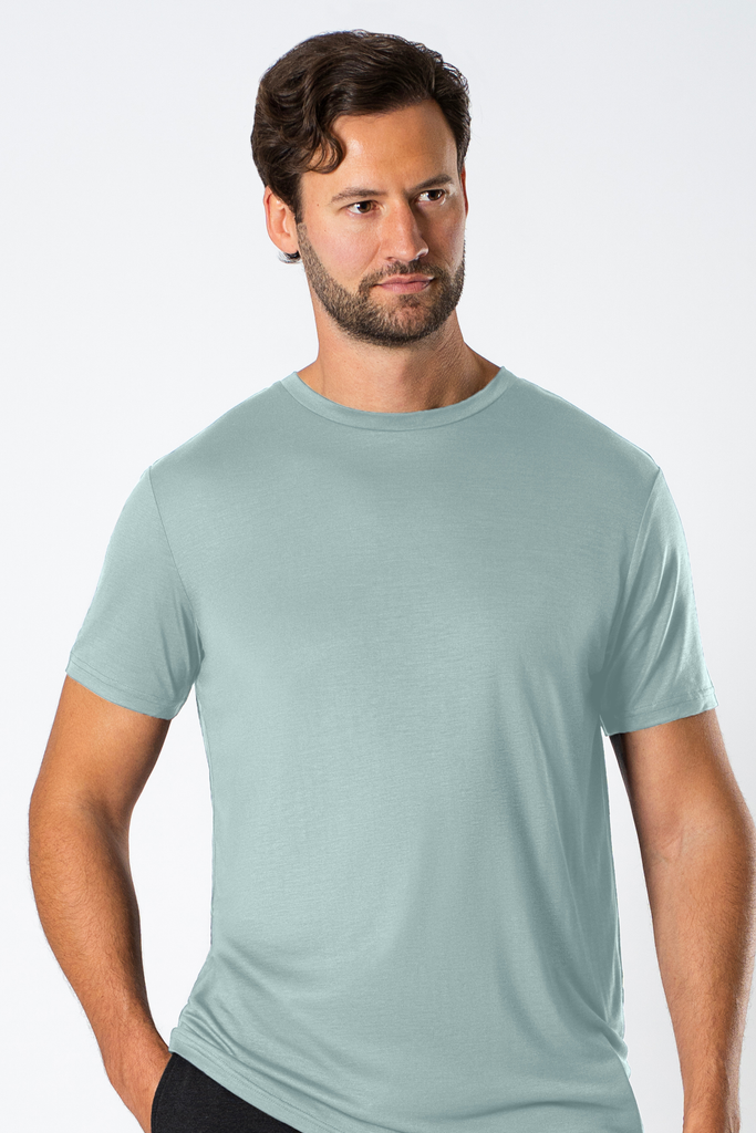 NEW COLORS & UPDATED DESIGN - Men's AER Natural Performance Tencel T-Shirt