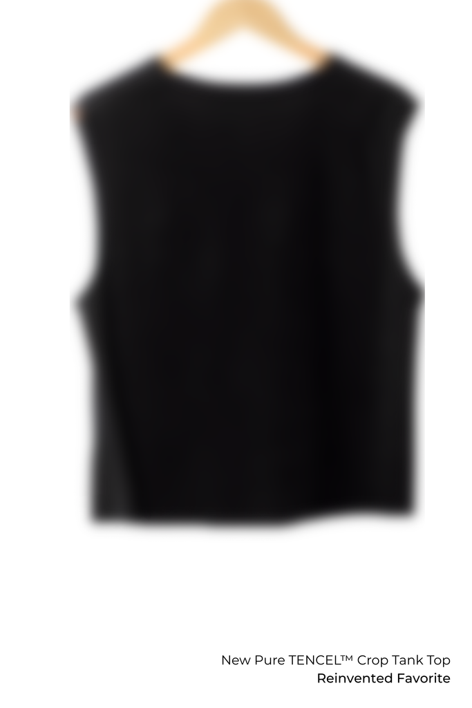 Pure TENCEL™ Crop Tank Top