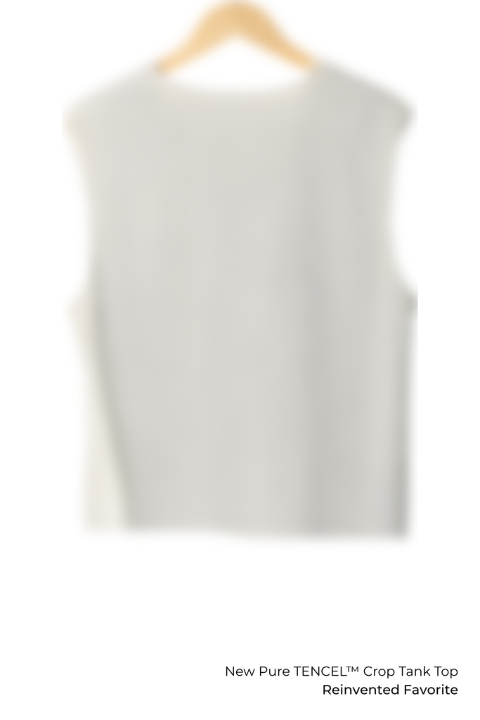 Pure TENCEL™ Crop Tank Top