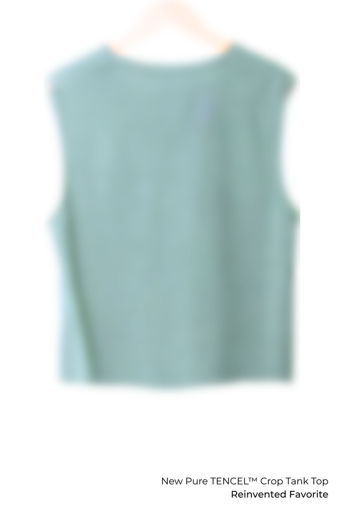 Pure TENCEL™ Crop Tank Top