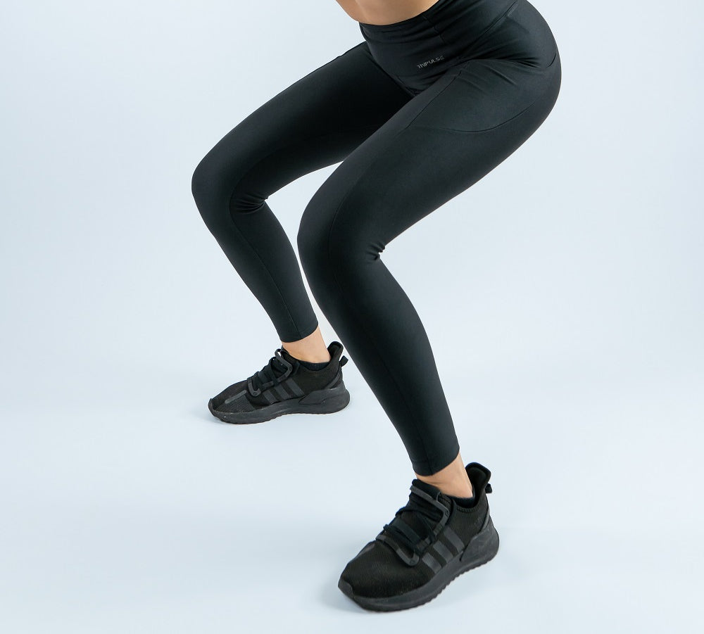 Athletic leggings with side pockets online