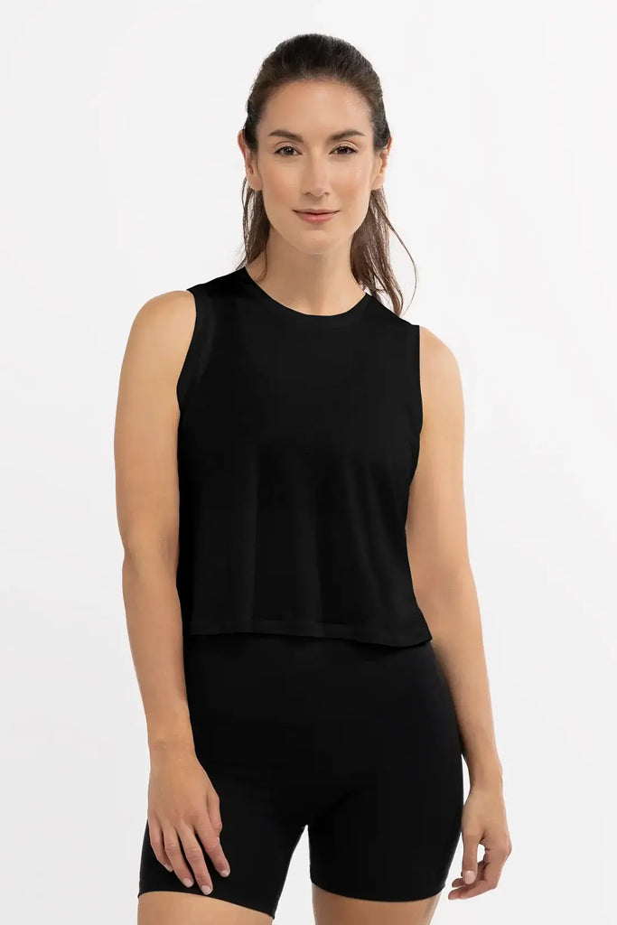 TENCEL™ Crop Tank Top aus reiner Faser