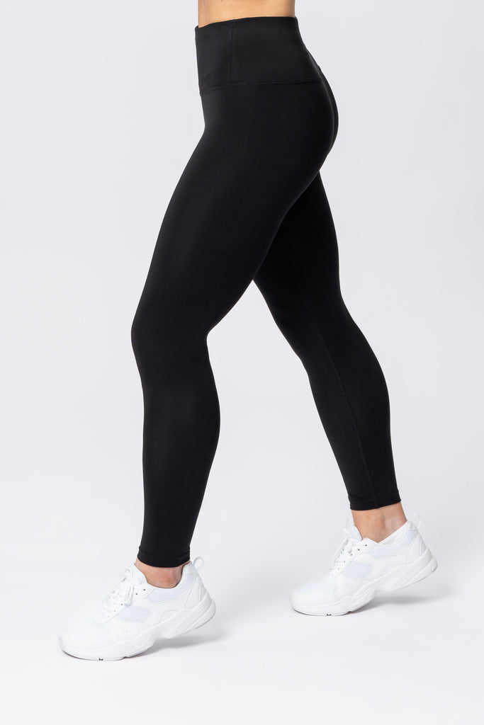 Side Stash Leggings - Black : Seamless Comfort with Handy Pocket – Click  Holic Activewear